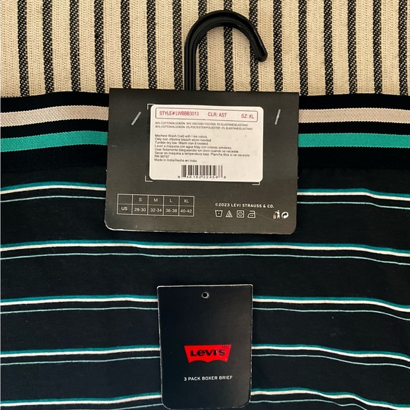 Levi’s 3 Pack Boxer Briefs - Picture 5 of 5